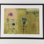 An auction for Anthony Bourdain includes this painting by John Lurie.